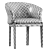 DEVON Easy Chair - Modern Elegance 3D model small image 4