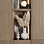 Modular Minimalist Style Wardrobe 3D model small image 4