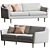 Modern Sloane Sofa by West Elm 3D model small image 1