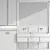Modern Bathroom Furniture Set 101 3D model small image 4