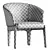 Modern Comfort: Chelsea Easy Chair 3D model small image 4