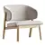 Modern Upholstered Easy Chair Wolfgang 3D model small image 3