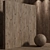 Seamless Pine Plank Set 169 3D model small image 5