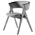 Modern Elegant REMO Dining Chair 3D model small image 5