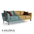 Finnish Brand HAUSKA ARIA Sofa 3D model small image 9
