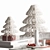  Festive Decor Set High Detail 3D model small image 2