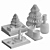  Festive Decor Set High Detail 3D model small image 5