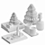  Festive Decor Set High Detail 3D model small image 7