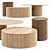 Sleek Asplund Accent Tables 3D model small image 6