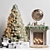 New Year Tree with Fireplace 2 3D model small image 1