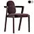 Modern Fabric Chair Enso Model 3D model small image 1