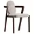 Modern Fabric Chair Enso Model 3D model small image 3