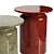 Stylish Panarea Ceramic Coffee Table 3D model small image 4