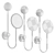 Illuminated Magnifying Mirror 3D model small image 2