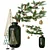 Rabbit Christmas Decor Set 3D model small image 4