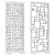 BuzziFalls Pebbles Dots Divider 3D model small image 2