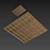 Geometric Beam Decor Set 3D model small image 4