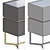 "Sakhalin" Collection Chest of Drawers - 3 Colors 3D model small image 6