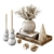 Christmas Coffee Table Set 02 3D model small image 2