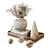 Christmas Coffee Table Set 02 3D model small image 3
