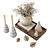 Christmas Coffee Table Set 02 3D model small image 4