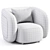 Modern Chic VOLTA Armchair Design 3D model small image 6