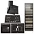 Maunfeld Appliance Set 5 3D model small image 1