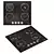 Maunfeld Appliance Set 5 3D model small image 2