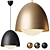 Modern Elegance Pendant Light by Alora 3D model small image 1