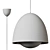 Modern Elegance Pendant Light by Alora 3D model small image 4