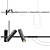 Sleek Clemens Linear Lighting 3D model small image 2