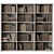 Vintage Book Set - Classic Collection 3D model small image 1