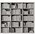 Vintage Book Set - Classic Collection 3D model small image 4