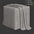 Velvet Cube Pouf by Divan ru 3D model small image 3