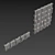 Smooth Stone Decor Set 3D model small image 5