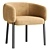 Elegant Areta 1811 Chair Design 3D model small image 1