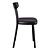 Quiet Elegance Accent Chair 3D model small image 3