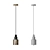 Freya Moke Pendant Light 3D model small image 2