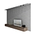 Samsung ArtMode QLED TV Set 3D model small image 2