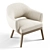 Seamless Textured Gumi Armchair Model 3D model small image 4