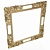 Elegant Frame & Mirror Set 3D model small image 2