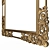 Elegant Frame & Mirror Set 3D model small image 3