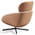 Elegant Minotti Russell Armchair 3D model small image 6