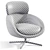 Elegant Minotti Russell Armchair 3D model small image 7