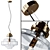 Modern Glass Pendant Lamp by Kaishi 3D model small image 2