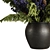 Festive Bouquet Set with Vase 3D model small image 2
