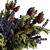 Festive Bouquet Set with Vase 3D model small image 3