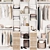  Modern Wardrobe Collection Set 3D model small image 2