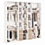  Modern Wardrobe Collection Set 3D model small image 5