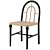 Chic Fern Dining Chair by Anthropologie 3D model small image 1